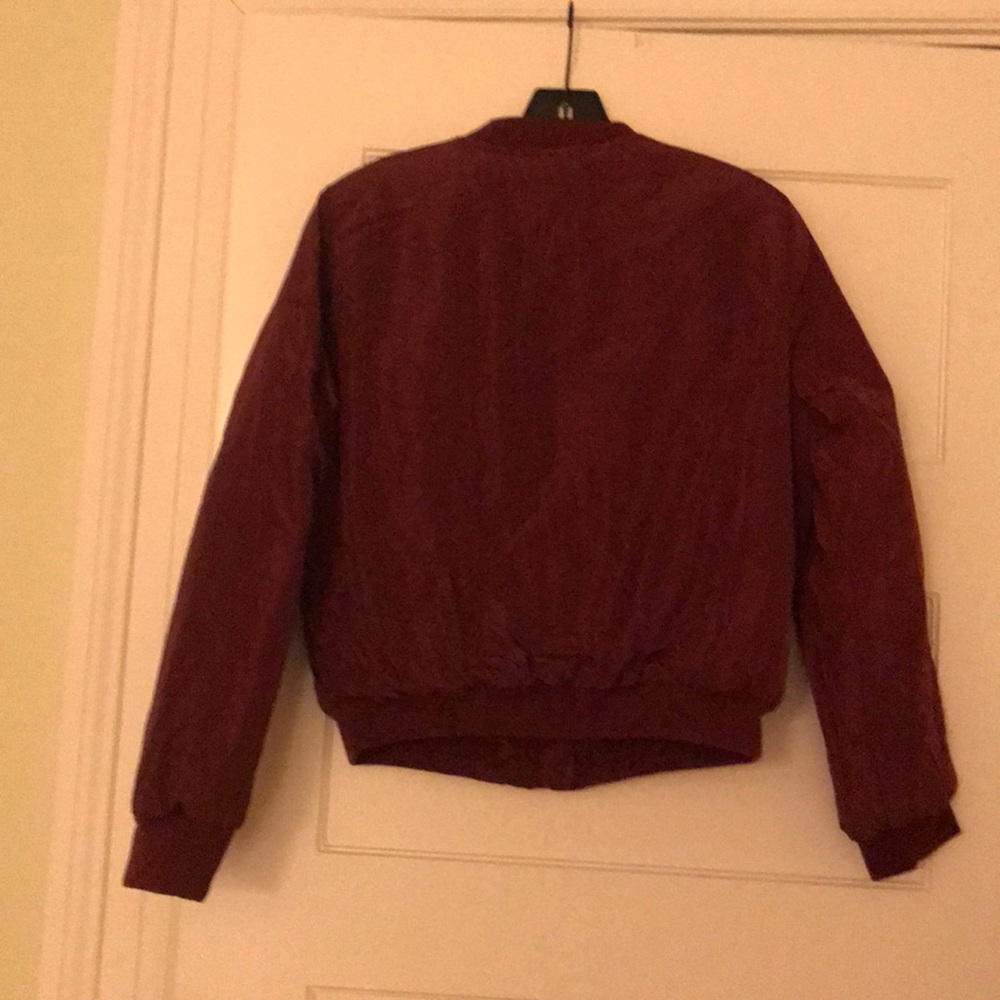 Red Bomber Jacket - Picture 4 of 4